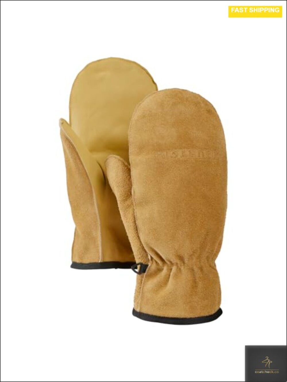 Leather Mittens for Men Heavy Duty Workwear ThermacoreECO Insulation